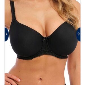 NWT Fantasie Rebecca Black Molded Cup Bra Size 34I